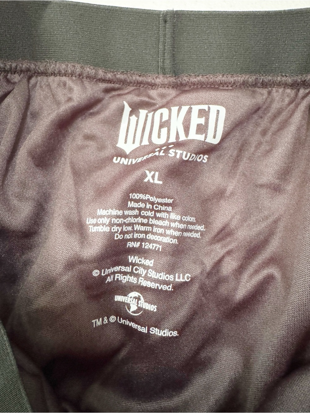 Universal WICKED Black Velvet Burnout Handkerchief Skirt XL - Picture 4 of 8